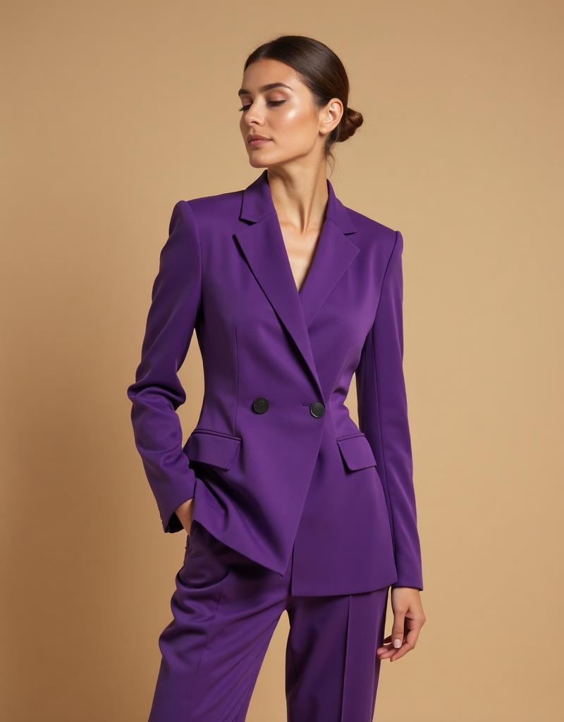 Purple Rain Suit Set